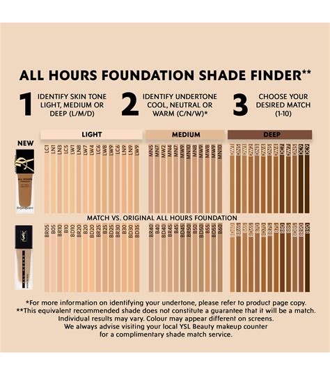 ysl radiance foundation review|ysl foundation color chart.